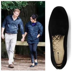 Birdies The STARLING Loafer Black Velvet Celeb Preppy Coastal Whimsigoth 11.5